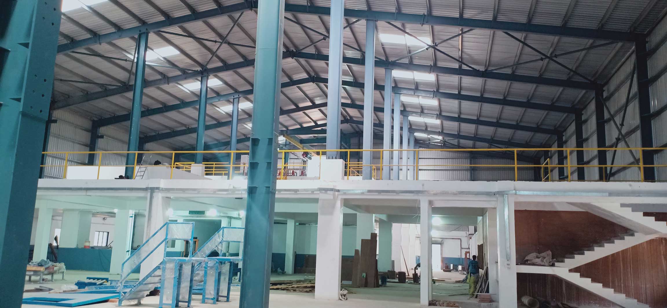 Factory Structure Manufacturers in Pune, Suppliers, Exporters, Contractors, Mumbai, Maharashtra | Disha Industries & Roofing Solution Pvt. Ltd.