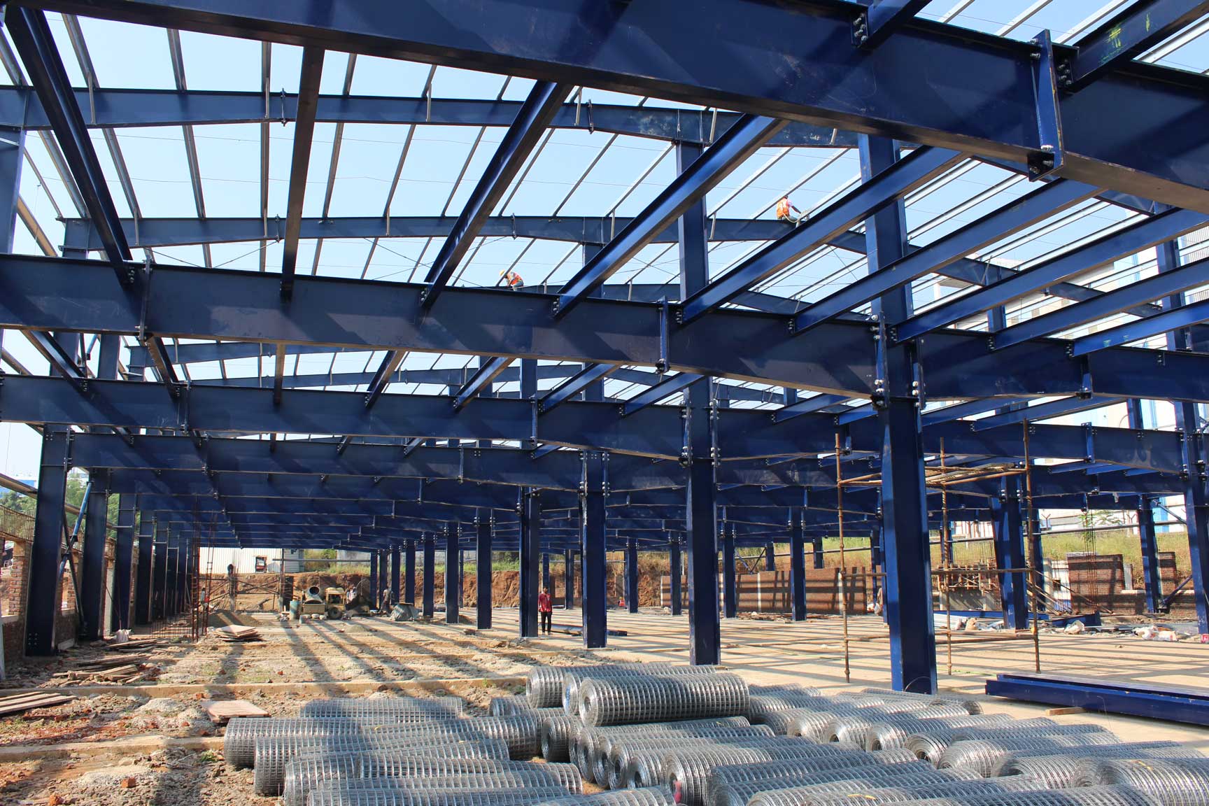 Mezzanine Steel Structure Manufacturers, Suppliers, Exporters, Contractors, Pune | Disha Industries & Roofing Solutions Pvt. Ltd.